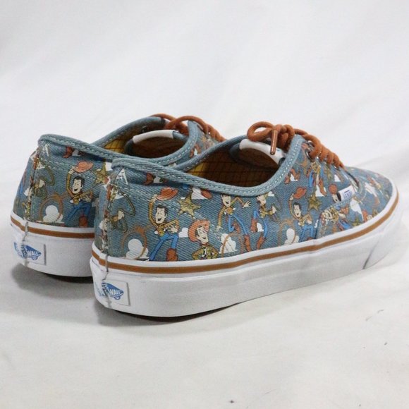 VANS Authentic Toy Story Woody True White Sneakers Sz 10.5 US Men - Picture 6 of 13